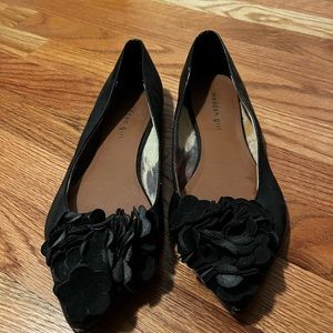 Cute black flower flats Madden Girl